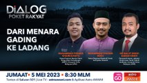 Dialog Poket Rakyat: Dari Menara Gading Ke Ladang