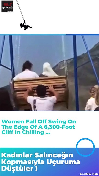Swing snap over canyon - Terrifying Moments