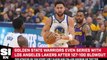 Warriors Even Series with Lakers, Klay Thompson Leads with 30 Points
