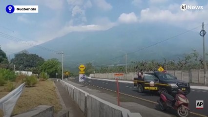 Éruption du volcan de Fuego au Guatemala, des centaines d'habitants évacués