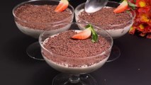 Creamy chocolate dessert in 5 minutes! Everyone is looking for this recipe! No baking, no oven