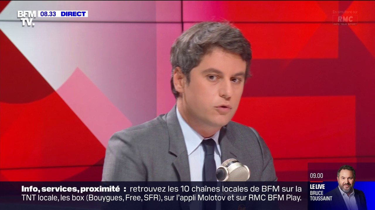Propos de Gérald Darmanin sur Giorgia Meloni: "Très vite, cet incident sera derrière nous"