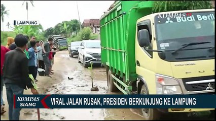 Warga Lampung Berharap Perbaikan Jalan Rusak Gunakan Bahan Terbaik dan Perhitungan yang Matang