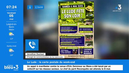 La "Sarthe postale" du week-end : Le Lude