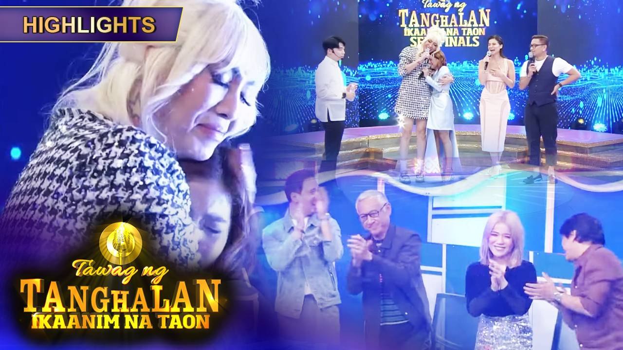 Vice Ganda hugs Semifinalist Lyka after her performance | Tawag Ng Tanghalan