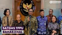 Mahfud MD Pimpin Rapat Perdana Satgas TPPU, Ini yang Dibahas