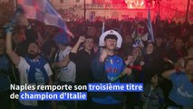 Football: Naples champion d'Italie, plus de 30 ans après Maradona