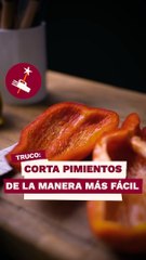Cómo cortar pimientos