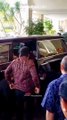 Presiden Ke-5 Megawati Soekarnoputri, Jumat (5/5) tiba di di Hotel The Trans Kuta. Ketua Umum PDIP ini menjadi pembicara utama dalam Seminar Haluan Pembangunan Bali Masa Depan 100 Tahun Bali Era Baru.