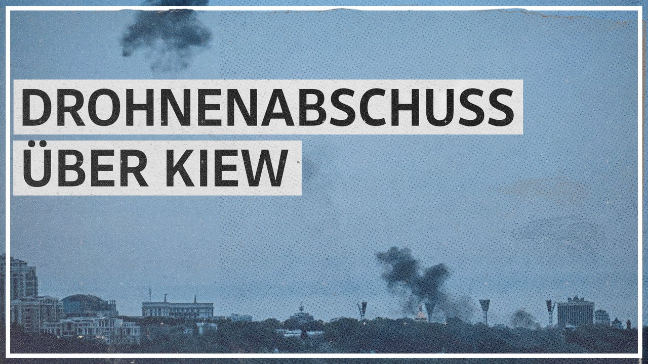Ukraine schießt eigene mutmaßlich defekte Drohne über Kiew ab