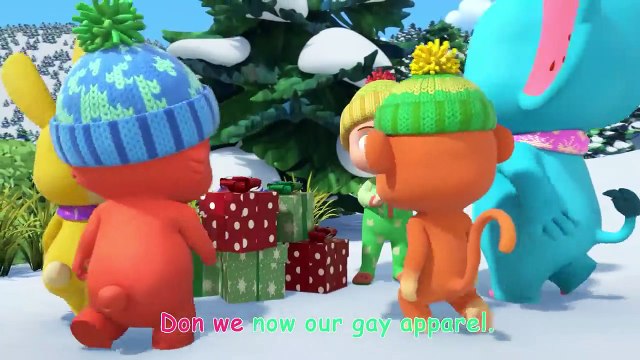 Deck the Halls with JJ! _ CoComelon Animal Time _ Holiday Songs for Kids