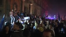 Un muerto y tres heridos durante las celebraciones de los aficionados del Nápoles
