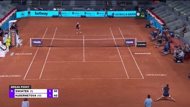 Madrid - Swiatek rejoint Sabalenka en finale