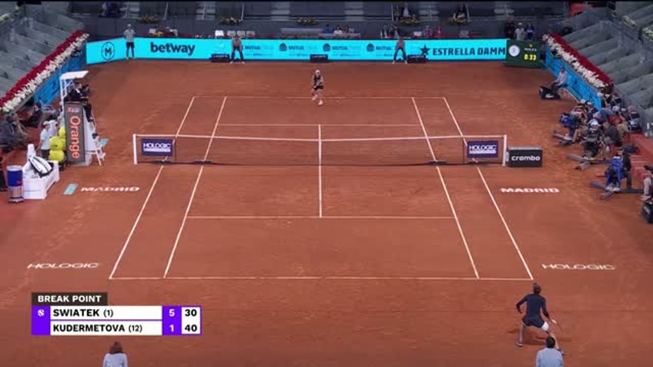 Highlights: swiatek macht traumfinale perfekt