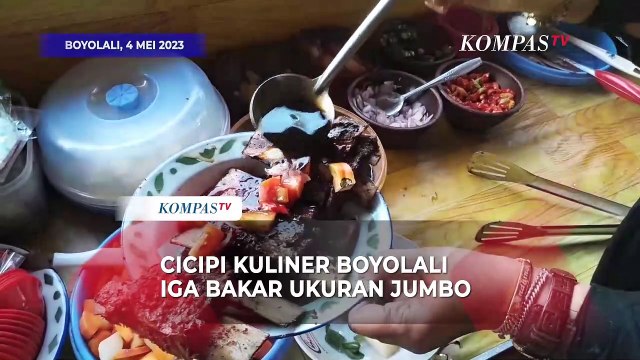 Bikin Ngiler, Cicipi Kuliner Boyolali Iga Bakar Ukuran Jumbo