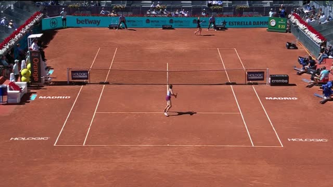Highlights: Sabalenka stürmt ins Finale von Madrid