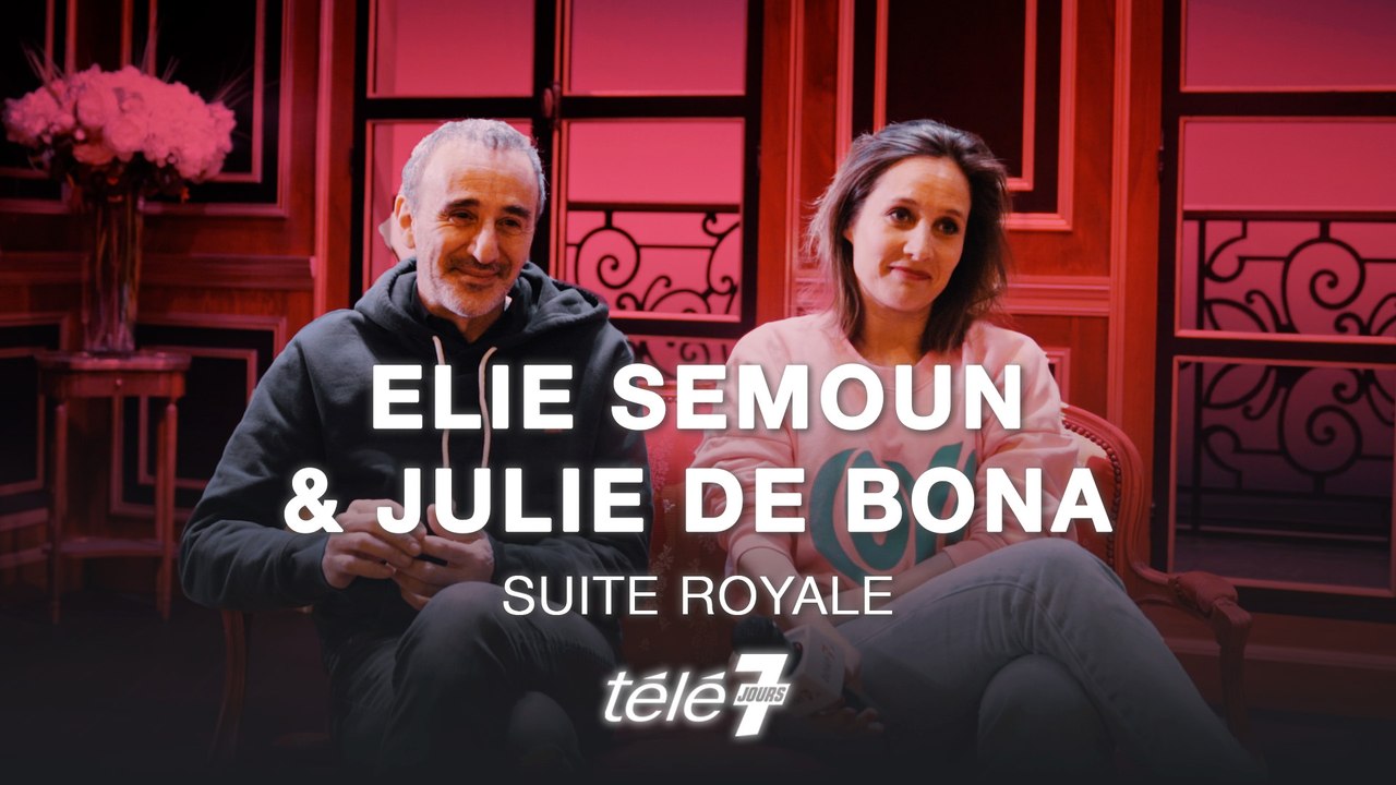 Elie Semoun & Julie de Bona, au théâtre dans Suite Royale : "On s’éclate !"