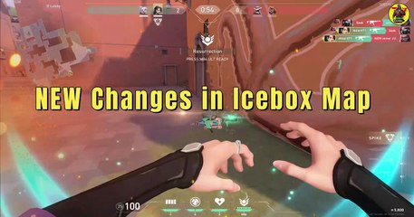 NEW Changes in ICEBOX Map | ICEBOX | Valorant Update | @AvengerGaming71