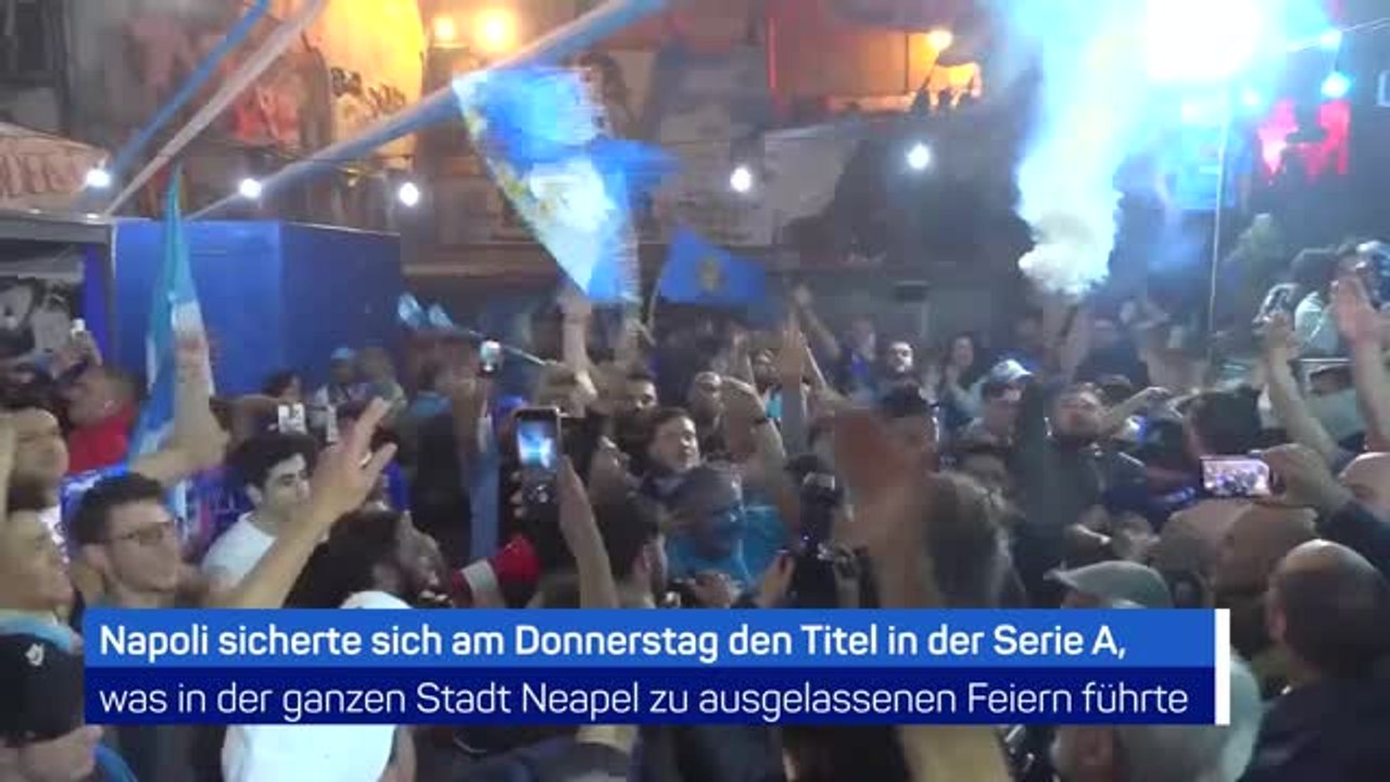Napoli nach dem Scudetto - Eine Stadt in Ekstase