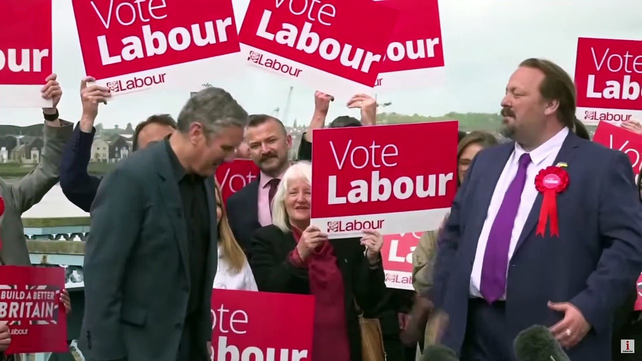 Keir Starmer says local election results show Labour 'on course for majority at next election'