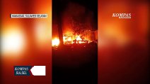 Sebuah Bengkel Ludes Terbakar di Jalan Insinyur Sutami