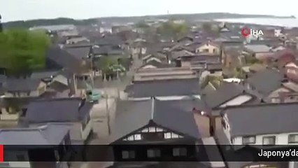 Japonya'da 6.5 büyüklüğünde depremMerdivenden düşen 1 kişi öldü