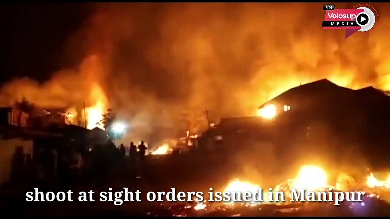 Manipur violence: shoot at sight orders issued |@Voiceupmedia