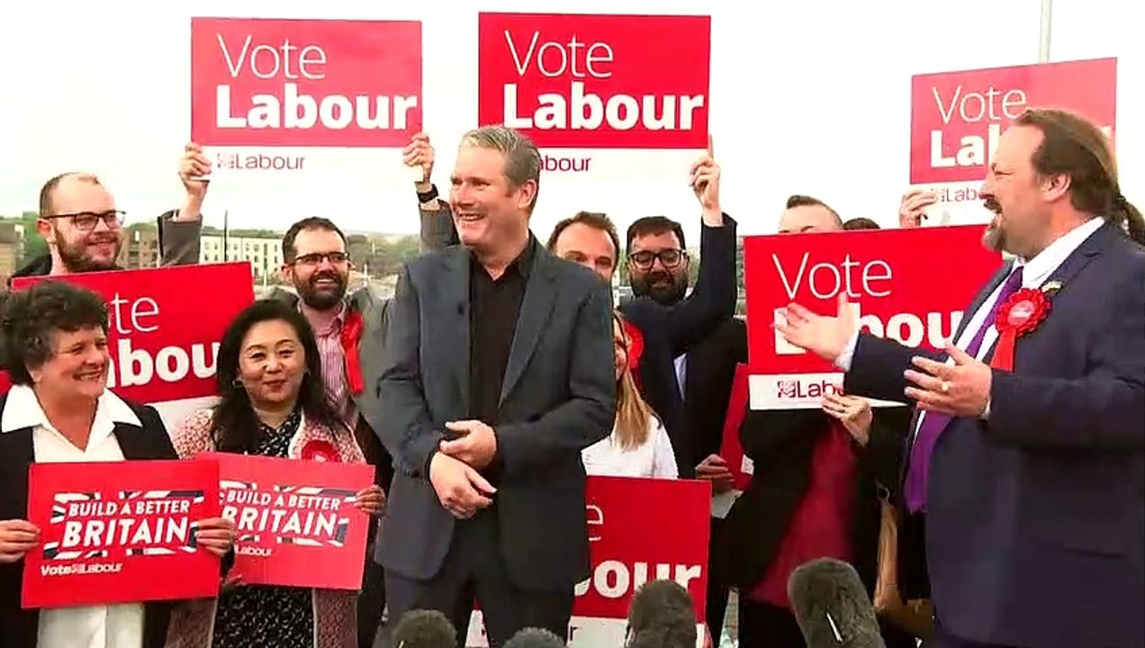 Starmer: Labour on track for general election majority