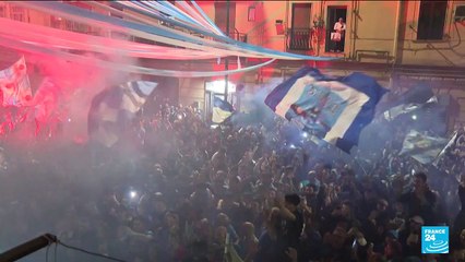 Napoli wins 1st title since Maradona played for the club