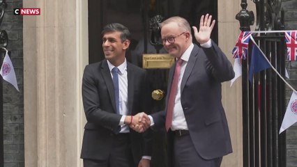 Couronnement de Charles III : le Premier ministre a accueilli son homologue australien