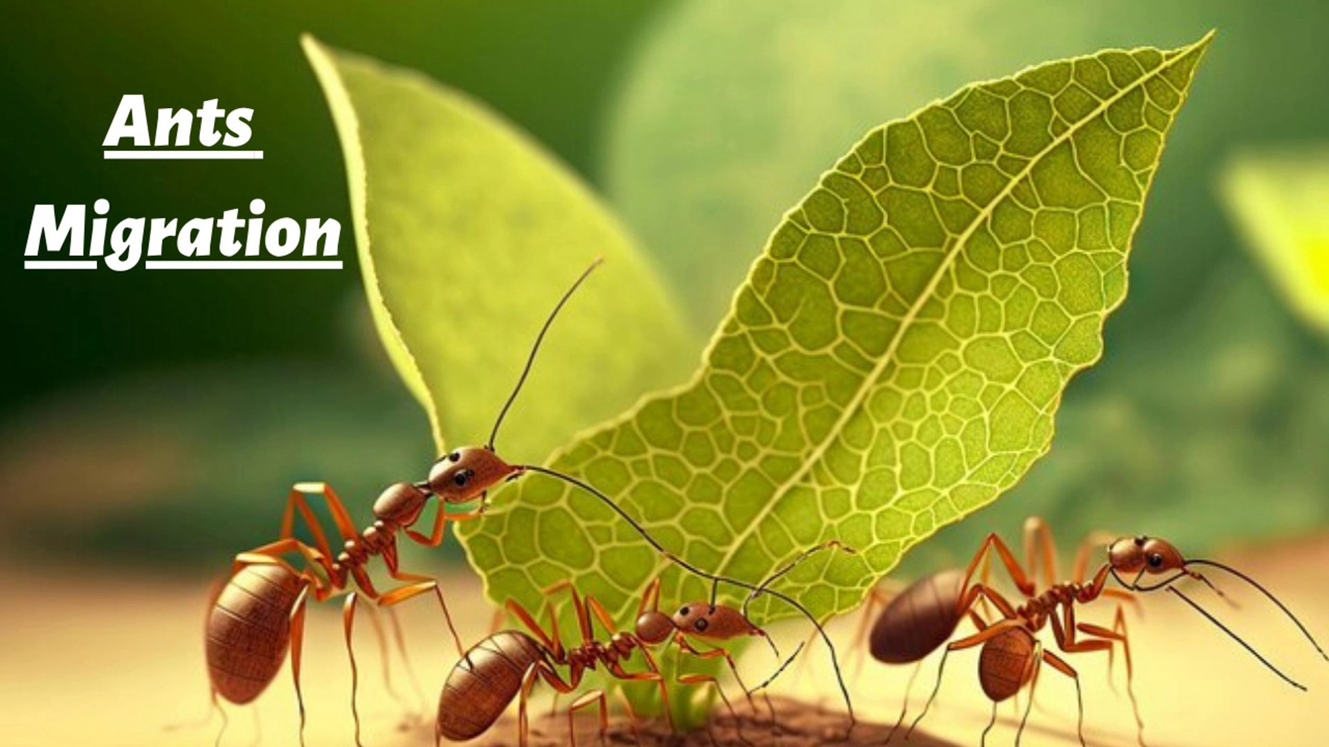 ⁣How Ants Migration Happened II Ants Migration