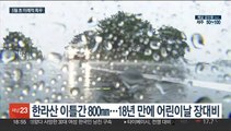 18년 만에 어린이날 장대비…최고 200㎜ 더 온다