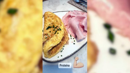 Carla Barber, sorprendida con su desayuno: "Quizás me dedico a hacer tortillas"