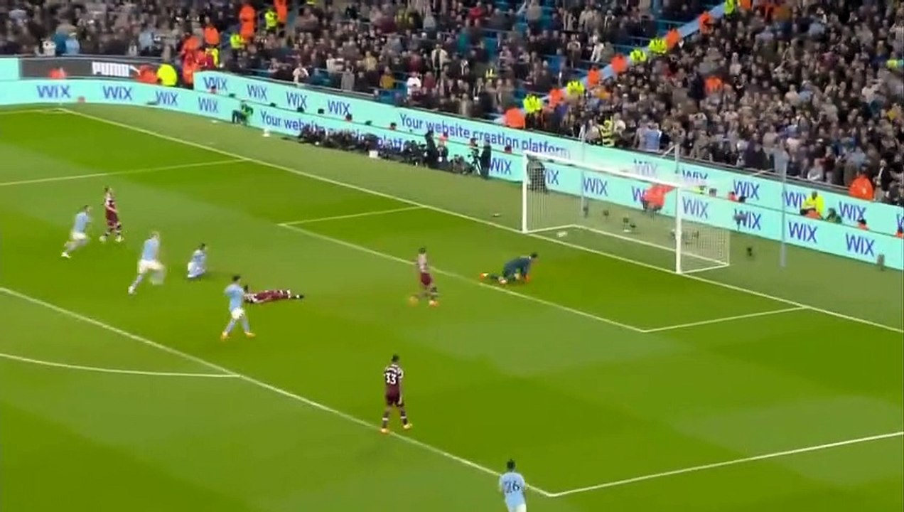 Manchester City 3-0 West Ham _ Premier League Highlights