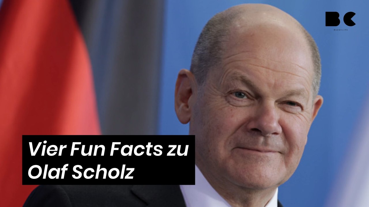 Vier fun facts zu olaf scholz