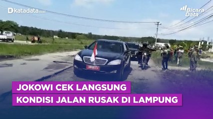 Jokowi: Jika Pemprov Tidak Mampu, Pemerintah Pusat Akan Ambil Alih Perbaikan Infrastruktur Jalan