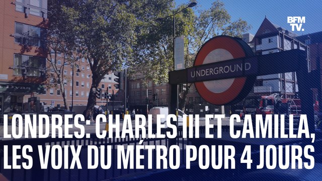 Couronnement: le roi Charles III et Camilla ont réenregistré le Mind the gap » du métro londonien
