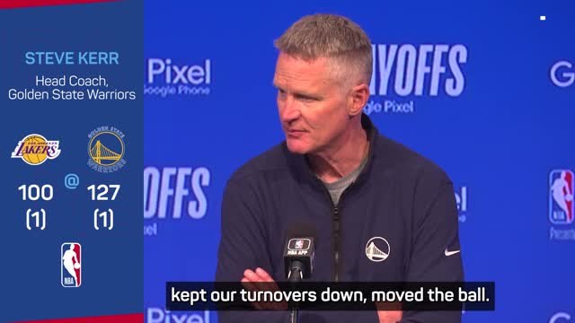 'Simple basketball' the key to Warriors' Game 2 win - Kerr