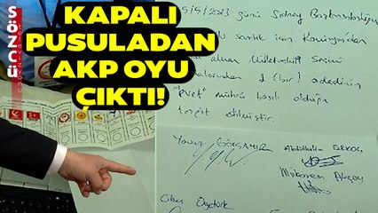 Yurt Dışı Seçimlerinde Oylar Tehlikede! Kapalı Pusuladan AKP Oyu Çıktı!