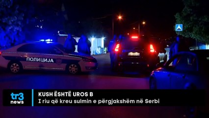 Kush është Uros B/ I riu që kreu sulmin e përgjakshëm në Serbi