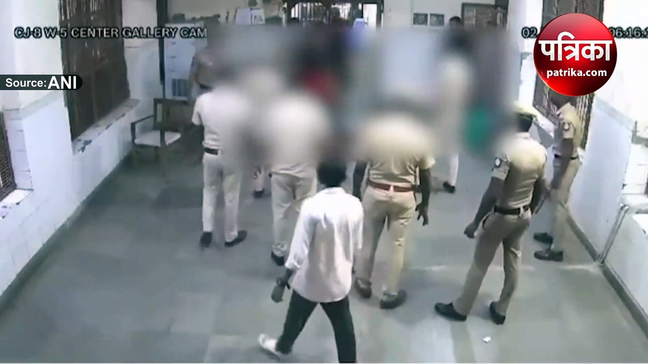 गैंगस्टर टिल्लू की हत्या का नया CCTV फुटेज सामन...