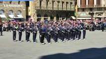 Firenze, il giuramento degli allievi del primo anno della Scuola militare aeronautica 