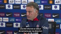 PSG - Galtier : “Je me plie à la décision qui a été prise de suspendre Messi”