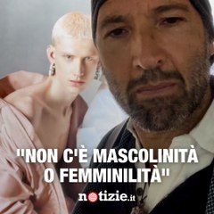 Walter Nudo: “Non vedo né mascolinità né femminilità”