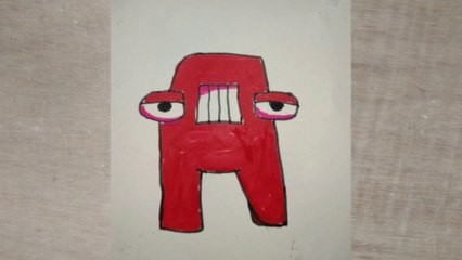 How to draw Alphabet Lore