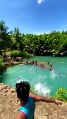 Enjoying The Cold Waters of Mantawihan Spring