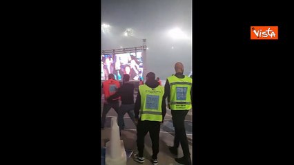 Scudetto Napoli, giro di campo al Maradona per De Laurentiis e sindaco Manfredi