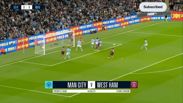 Manchester City 3-0 West Ham _ Ake and Foden score as Haaland breaks ANOTHER goal record!