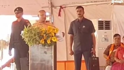 बुलंदशहर में सीएम योगी की दहाड़े, बसपा सपा और रालोद अराजकता की पार्टी