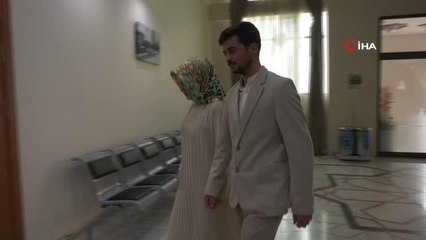 Nişan gecelerinin sabahında depreme yakalanan çiftin nikahını Başkan Kavuş kıydı